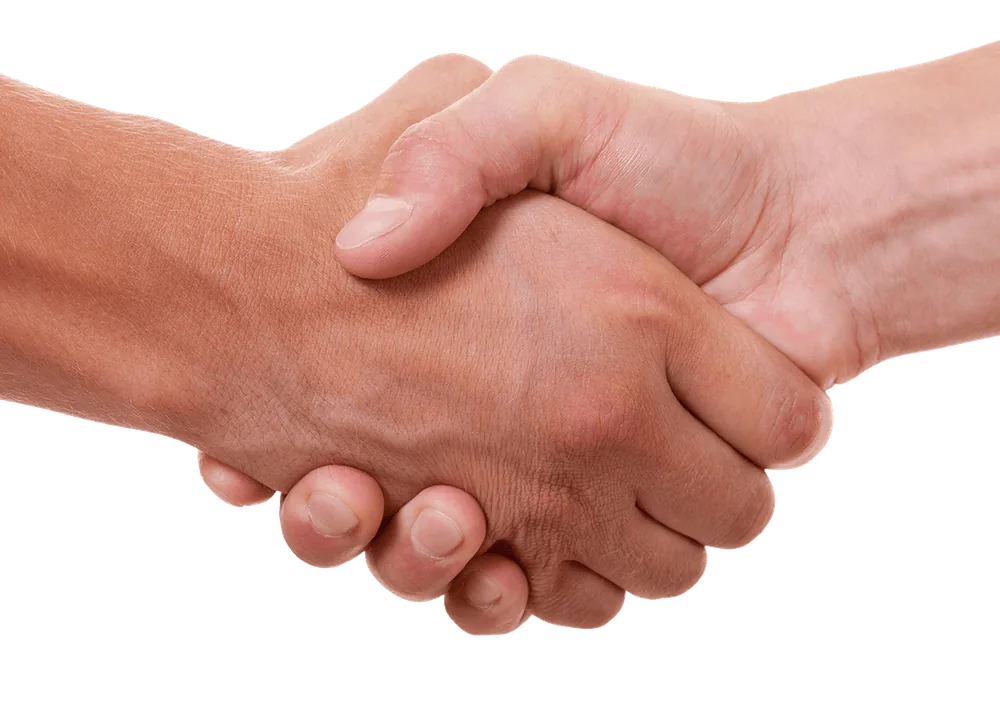 A support worker helping a client with daily living tasks